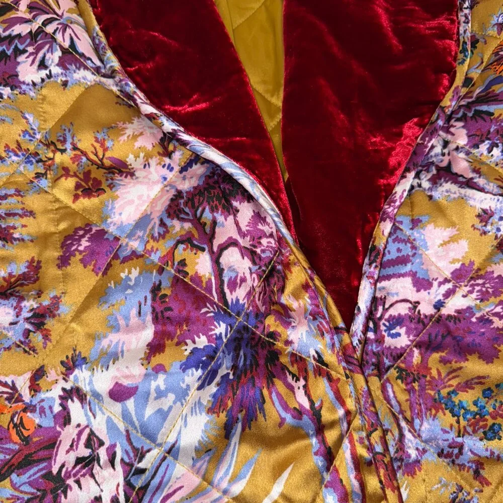 Anthropologie Quilted Robe Jacket - Picture 3 of 7